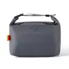 Bolsa térmica estilosa e minimalista para trabalhador de escritório, grande capacidade, à prova d'água e à prova de óleo, bolsa para marmita, bolsa de mão para bento para estudante