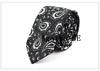 Corbata Estrecha Elegante Algodón 6cm Estilo Coreano Corbata Estrecha Pequeña Delgada Hombres y Mujeres Corbata de Cuello Anacardo Paisley