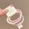 Elástico de cabelo antiderrapante para mulheres, novo modelo 2026, elástico de cabelo durável, faixa de cabeça de alta elasticidade, anel de cabelo para rabo de cavalo
