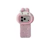 Capa de celular com padrão de desenho animado 3D para iPhone 18 Pro Max, Apple 17, 16P e 15P, oferecendo proteção contra quedas