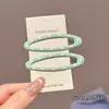 Pinzas para el pelo de colores de lunares estilo coreano para niños, pinzas lindas para flequillo lateral para niñas, pinzas BB, accesorios para el pelo