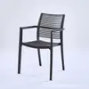 Cadeira Plástica para Exterior com Encosto Vazado Escandinavo, Cadeira Casual Minimalista Moderna, Cadeira de Jantar para Café/Restaurante Ins