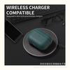 Casual Color Puro Patrón de Cuero Adecuado para AirPods Pro2 Generación Apple Set de Audífonos Inalámbricos Bluetooth con Sentido de Alta Gama 3ra Generación y 1ra Generación