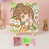 Nuevo pintura de diamantes diamante completo Dios Original animación de dibujos animados diy hecho a mano rompecabezas infantil punto de diamante punto de cruz juguete generación cabello