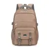 Bolso Casual Unisex de Gran Capacidad 2023 Nuevo Bolso para Salir y Viajar Mochila de Color Sólido Simple Bolso para Tutorías