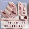 Parche de Uñas Manicura Portátil Otoño e Invierno Camelia Blanqueador Lindo Rosa Largo y Corto Parche de Uñas Parche de Manicura Yiwu