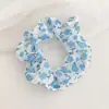 Scrunchie Fofo Estilo JK Acadêmico Coreano, Elástico de Cabelo para Meninas, Acessório de Cabelo