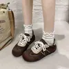 Moda Retro Roja Alemana para Entrenamiento de Mujer Primavera/Verano 2026 Tenis Casuales Versátiles Transfronterizos