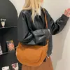 Bolsa Transversal de Ombro Único, Bolsa de Nylon Repelente à Água, Múltiplos Compartimentos, Grande Capacidade, Leve, Casual, Estilo Simples