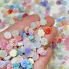 Acessórios de Arte para Unhas Florais Coloridos Camélia Rosa de Primavera Glow-In-The-Dark Brincos 3D Pulseira DIY Decorações de Unhas Vestíveis