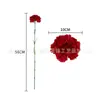 Claveles artificiales hidratados para decoración de bodas, ramo de novia, centro de mesa y venta al por mayor de flores preservadas