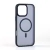 Nueva Funda de Teléfono Mate con Sensación de Piel Adecuada para Apple 18Promax Funda Magnética 16Pm Cubierta Protectora Dos en Uno Anticaídas
