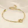 Europa e Estados Unidos transfronteiriços novo 18K ouro aço inoxidável amor ajustável pulseira de casal joias para namorados e namoradas atacado