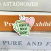 Nuevos Accesorios para Bolsos de Pato Gato Arcoíris con Brillo de Dibujos Animados Acrílico Lindos Parches DIY Acrílico