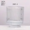 Venta al por mayor del fabricante Vasos de Vidrio Transparente para Velas, Portavelas de Aromaterapia, Adornos de Fragancia para Dormitorio, Portavelas de Vidrio Caseros con Fondo Grueso