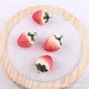 Acessórios artesanais DIY divertidos simulação três-dimensional fruta morango batata-doce atraente chaveiro fivela de bolsa brincos