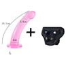 Adulto usa ventosa para masturbação dildo feminino plugue anal tira masculino corte traseiro flerte produtos sexuais