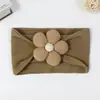 Amazon Bebé Nuevo Hecho a Mano Multicolor Flor Banda para el Cabello Elástico Nailon Europeo y Americano Delgado Suave Cómodo Suelto
