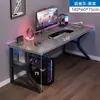 Escritorio de esquina estilo crema con estantería, escritorio de estudio integrado, tocador de dormitorio, gabinete de escritorio, mesa para el hogar dos en uno