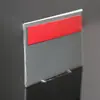 Barra de precio de pegatina plana transparente barra de precio de supermercado etiqueta de precio adhesiva de estante etiqueta de precio de pegatina de pared de plástico barra de precio