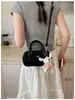 Bolsa Almofada Maillard Estilo Coreano 2026 Nova Tendência Versátil Bolsa de Ombro Bolsa Transversal de Grande Capacidade Bolsa de Mão Fashion
