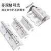 Bisagra de resorte doble de acero inoxidable cierre automático de puerta retorno cierrapuertas pequeño mini reparador bisagra plegable de 4 pulgadas
