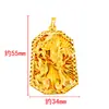 Celebrante de Internet Explosivo Método Antiguo Lema Dragón Volador Joyería de Oro Arena Vietnam para Hombre Colgante Herencia de Oro Imitación Hueco de 24K