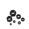 Tuercas de Plástico Tuercas Hexagonales de Nylon Tapas Hexagonales para Tornillos M2M2.5M3M4M5 Tuercas de Plástico