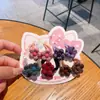 Nueva Cuerda para el Cabello de Resina Oscura con Dibujos de Animales para Bebés que No Daña el Cabello, Niñas de Jardín de Infancia Animales Flores 5 Pares