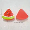 Pingentes de fatias de frutas de resina de morango, pêssego, melancia e laranja - Materiais para joias e acessórios de artesanato DIY