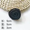 Flor de Tela Tridimensional Bud de Rosa Hecho a Mano Accesorios para Joyería DIY Accesorios Decorativos para el Cabello Accesorios para Ropa Bolsas Calzado y Calcetines Accesorios