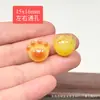 Urso de Cera de Abelha de Segunda Geração, Caqui, Flor de Cinco Pétalas, Acessórios Decorativos em Forma de Estrela, Peças para DIY, Atacado do Fabricante, Popular no Xiaohongshu