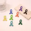 Broche Lazo Rosa Insignia Internacional de Prevención y Tratamiento del SIDA Contra el Cáncer de Mama Corazón Publicidad Benéfica Prevención Logo de Salud Accesorios