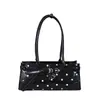 Moda de Verano 2026 Transfronteriza Estilo Coreano Nicho Bolso de Mano de Lunares Versátil Estilo Coreano Bolso Cruzado para el Trabajo
