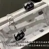 Estojo Transparente de Camada Dupla com Tema de Gato, Alto Valor Estético, Grande Capacidade e Design Delicado para Alunos Guardarem Material Escolar