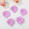 Color Macarrón Tela No Tejida Pétalos Simulados Pétalos de Rosa de Seda Boda Fiesta Celebración Accesorios Decorativos de Mano