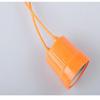 Suministros del Fabricante Portalámparas E27 de Porcelana, Casquillo de Rosca Suspendido, Portalámparas Impermeable, Portalámparas Impermeable