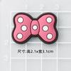 Desenho Animado Fofo Mickey Minnie Mickey Mouse Acessórios Decorativos DIY Capa de Celular Gancho Adesivo Buraco Furo Sapatos Chinelos Fivela