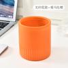 Urso desktop lixeira pode alta aparência casa novo tamanho pequeno push-down mesa com tampa escritório mini bonito