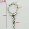 Llavero de Metal Aleación de Zinc Hebilla Pequeña Tipo C Hebilla de Ocho Hebilla Giratoria Juguete DIY Accesorios de Ferretería para Llaveros de Muñecas