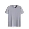 Camisetas de Cuello Redondo de Gama Alta, Ropa de Trabajo Corporativa, Uniformes de Verano, Uniformes Grupales de Algodón Puro Hechos a Medida, Ropa de Trabajo