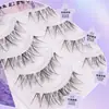 Pestañas Postizas Mi Xiaoer Ojos de Manga Tejidas Puramente a Mano Belleza Natural Tienda de Pestañas Mismo Estilo Protector Interno para Ojos Dobles Hinchados