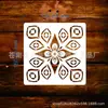 Amazon Mandala Mandala Plantilla de Pintura Asistida Plantilla de Pintura de Pared Tablero de Decoración de Muebles Plantilla de Pintura Hueca