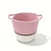 Cesta de Almacenamiento Tejida con Cuerda de Algodón para Uso Doméstico, Cesta Plegable para Juguetes Infantiles, Cesta de Almacenamiento para Ropa y Artículos Varios de Dormitorio, Cesta de Almacenamiento para Mamá y Bebé
