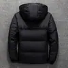 Ropa de Invierno para Hombre Corta Ajustada Estilo Coreano Casual Engrosada Cálida para Jóvenes y Adultos con Capucha Resistente al Frío Chaqueta Ropa para Hombre Transfronteriza