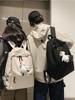 2024 Nueva Mochila Escolar para Mujer Simple para Estudiantes de Secundaria y Preparatoria Mochila Casual para Hombre Resistente a Manchas Gran Capacidad Transfronteriza