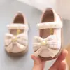 Sapatos de Menina, Sapatos Pequenos de Couro, Novo Estilo Primavera & Outono 2026, Sapatos Respiráveis com Solado Macio para Crianças, Sapatos de Princesa com Solado Macio para Bebês Meninas