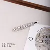 Presilha de Cabelo com Strass 2026 Novo Modelo Presilha Reta de Alta Qualidade Super Apertada Antiderrapante Presilha Lateral Presilha para Franja
