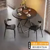 Mesa plegable para uso doméstico, juego de mesa y sillas para apartamento pequeño, mesa de comedor simple, mesa de comedor para balcón, mesa redonda pequeña portátil, mesa cuadrada para puesto