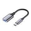 Cable Adaptador Amazon Transfronterizo con Luz USB 3.0 a Tipo-C Convertidor de Disco Cabezal de Conversión Interfaz Teléfono Móvil Disco USB